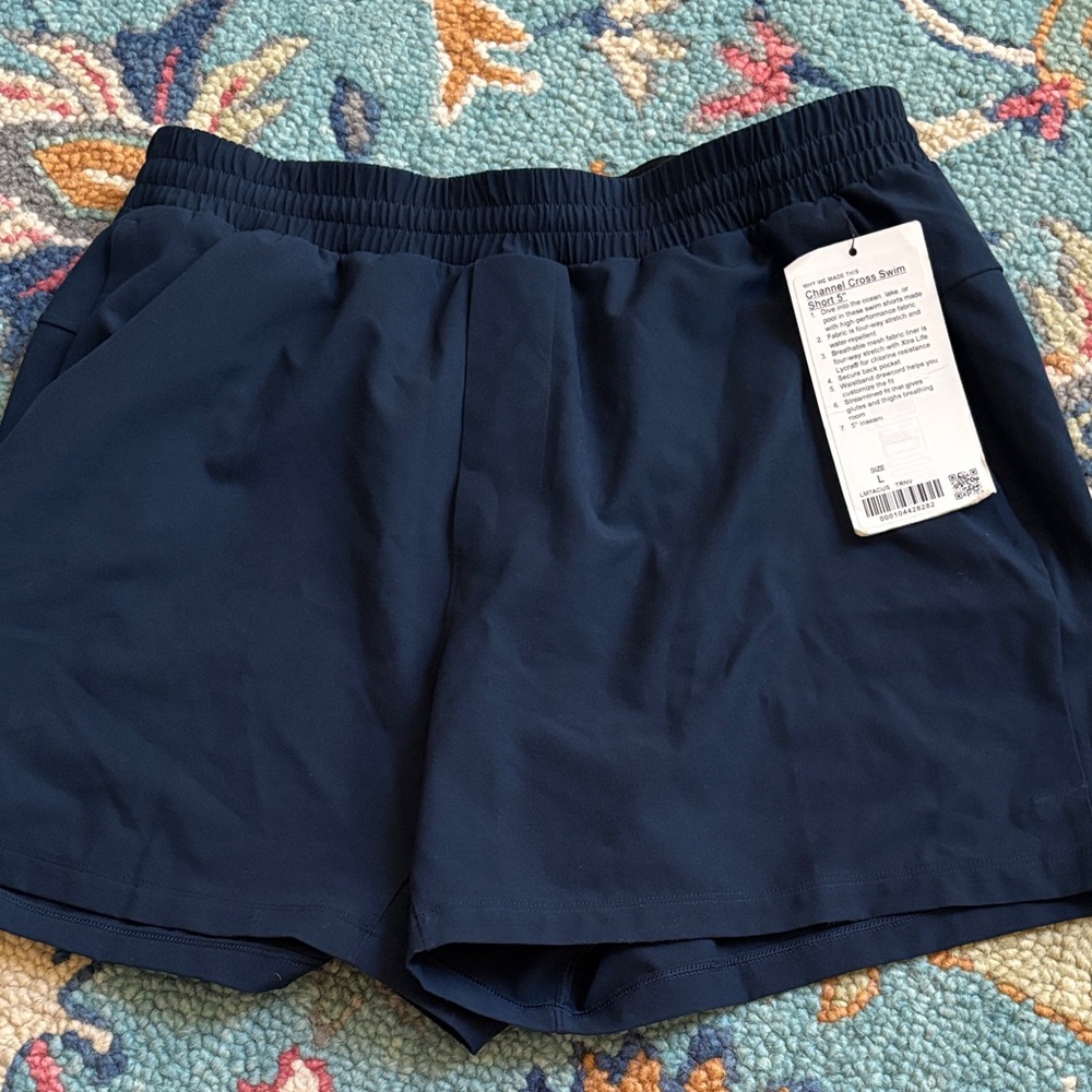 BNWT Men’s Lululemon Channel Cross Swim Short 5”